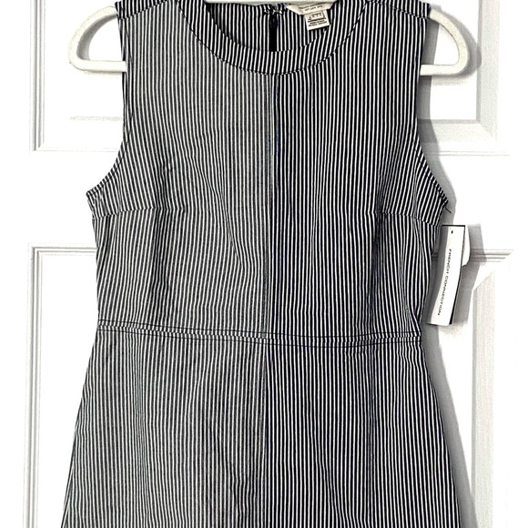 NEW French Connection ZINA STRIPE DENIM Mini DRESS - Picture 5 of 10